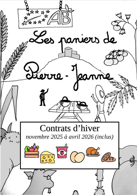 Nouveaux contrats d'hiver des Paniers de Pierre-Jeanne disponibles !